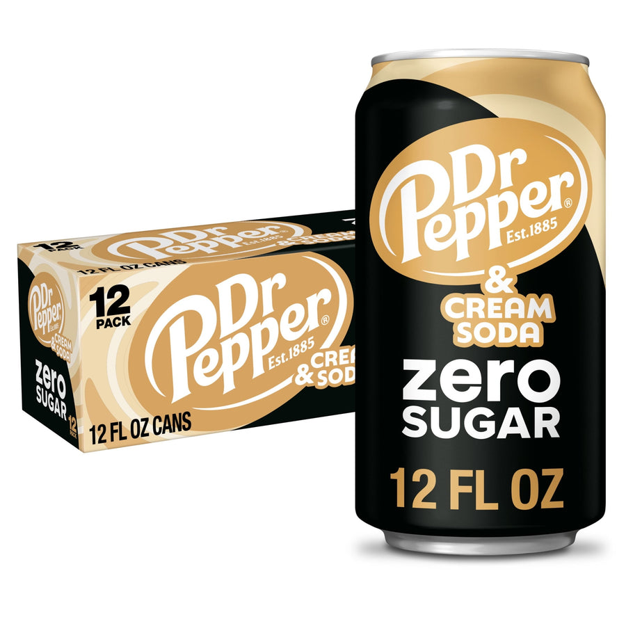 Dr Pepper & Cream Soda Zero Sugar E7