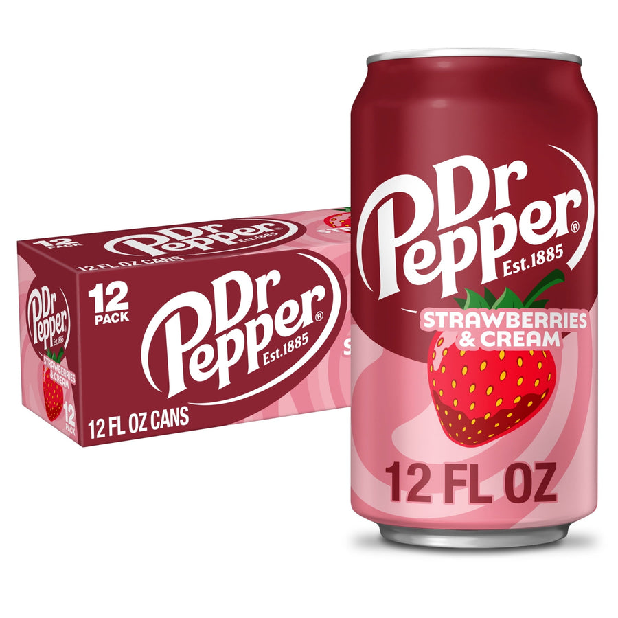 Dr Pepper Strawberries & Cream Soda K5